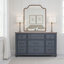 Commode 9 tiroirs Wauneta, aucun assemblage requis