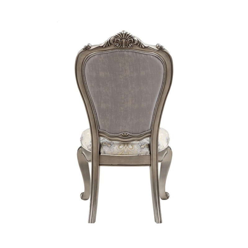 Chaise d'appoint rembourrée en velours Parckur