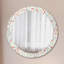 Huldar Glass Flat Wall Mirror