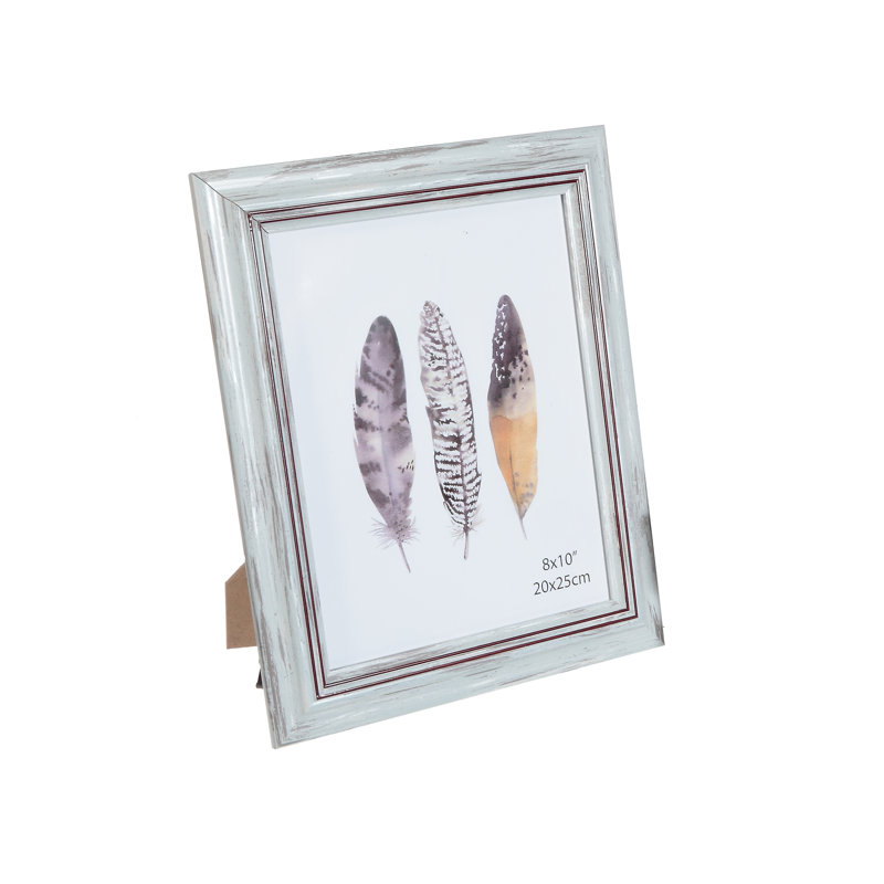 Black Picture Frame - Set of 2 with Mat, 8" x 10"