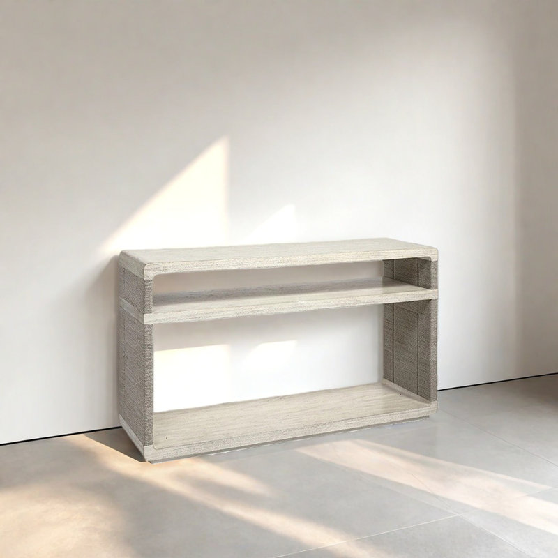 Console champêtre rétro, H 30,71 po x l 47,24 po x P 15,75 po