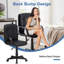 Ensemble de 2 fauteuils de bureau Krishen-1818832683