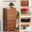 Armoire de rangement 2 portes 2 pièces avec 2 tablettes réglables avec 2 portes