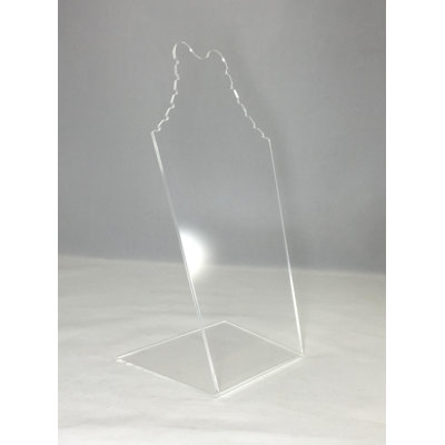 Clear Acrylic Plexiglass Necklace Jewelry Stand Countertop Display