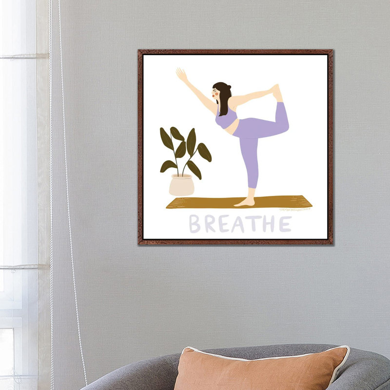 Breathe by Harmony Willow - Gallery-Wrapped Canvas Giclée on Canvas, Classic Wood Floater Framed