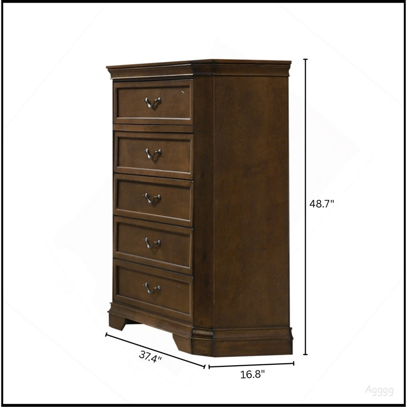 Commode 5 tiroirs Maderne