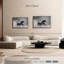 Impression sur toile au galop de cheval frison noir-99727876