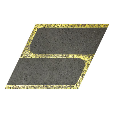 4'' W x 4.6'' L Engineered Stone Peel and Stick Mosaic Tile