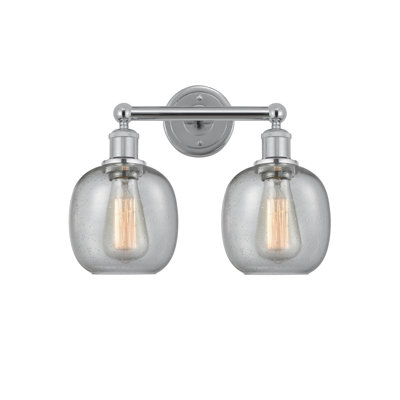 Éclairage pour meuble-lavabo à 2 lumières 15 pouces Carlucci