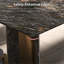 Rectangular Artificial Marble Dining Table Set-104257548