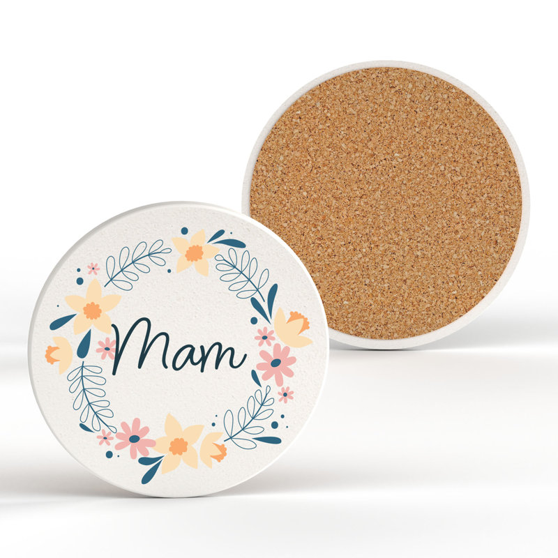 Ceramic Round 1 Piece Coaster