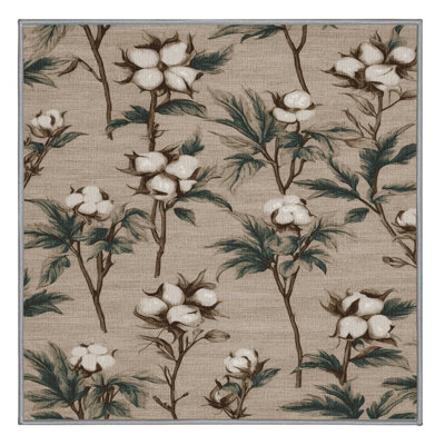  Tapis lavable en coton