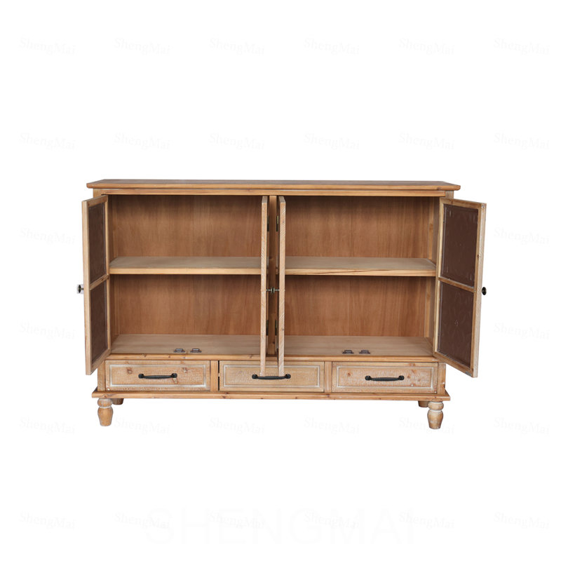 Armoire d'appoint 59,06 po Chic Natural