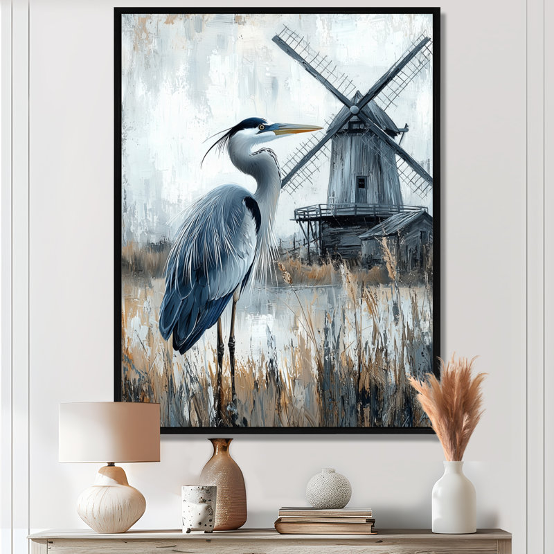 Jarrett - Animals Wall Art, Black, Impression encadrée flottante, 20" H x 12" W