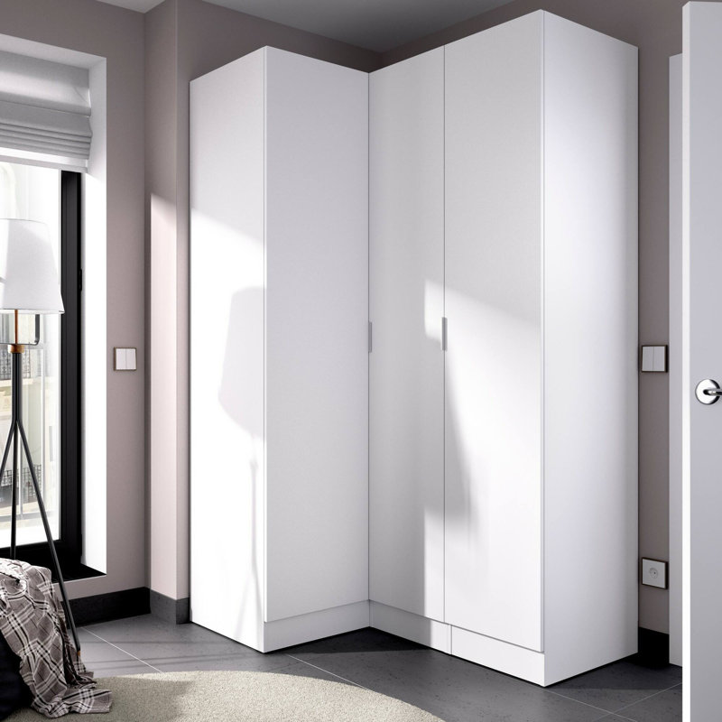 Aamenah 3 Door Manifactured Wood Wardrobe