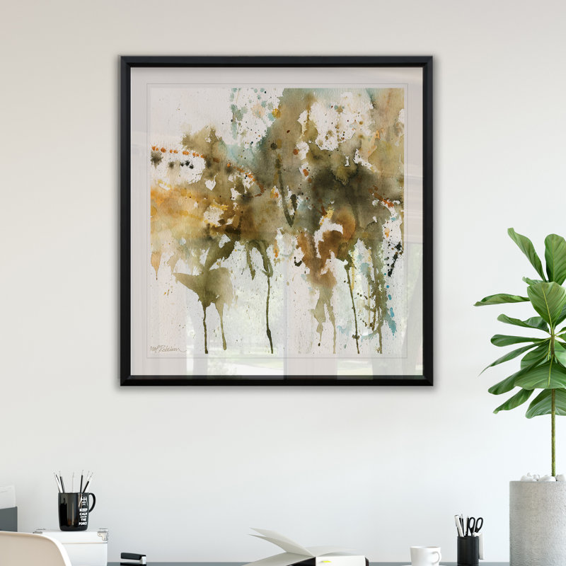 « allusion iii », reproduction encadrée, H 30,5 po x l 30,5 po x P 1,5 po