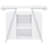 Katia White High Gloss Wine Cabinet With LED
