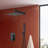 10" Rainfall Shower Head Complete Shower System with Rough-in Valve-61592039