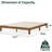 Solid Wood Platform Bed Frame King Size - No Box Spring Needed, Wood Slat Support, Easy Assembly