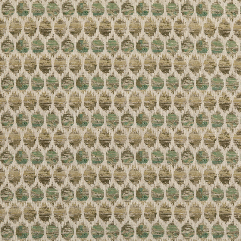 Block Weaves Honeycomb Performance Viscose Blend Fabric, Green