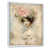 White Floater Framed