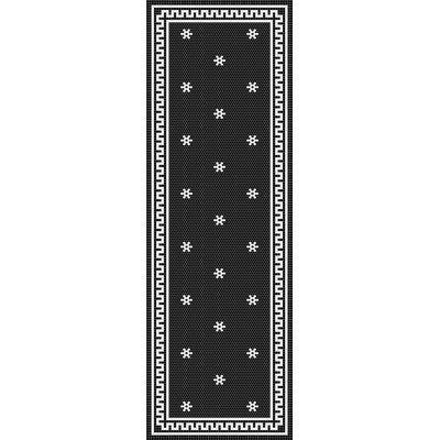 NewYork Black Cushioned Kitchen Mat