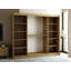 Kiker 3 Door Plastic Wardrobe