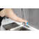 JS Pull-down Sensor and Infrared Sensor Touchless Kitchen Faucet with Deck Plate  2 Spray Modes