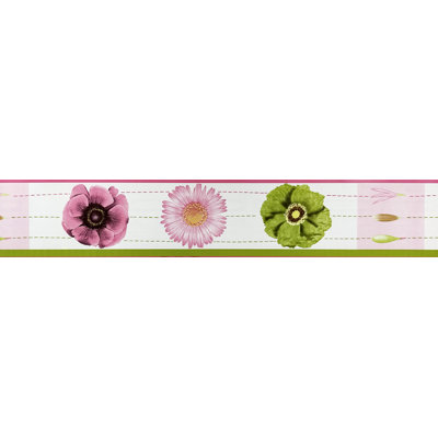 Niell Peel & Stick Floral Border