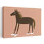 Cheval, espadrilles modernes, art mural cheval