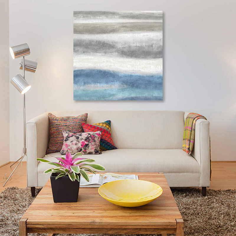 «Elevation II», reproduction sur toile, H 48 po x l 48 po x P 1,5 po, Pas de tapis, Toile tendue