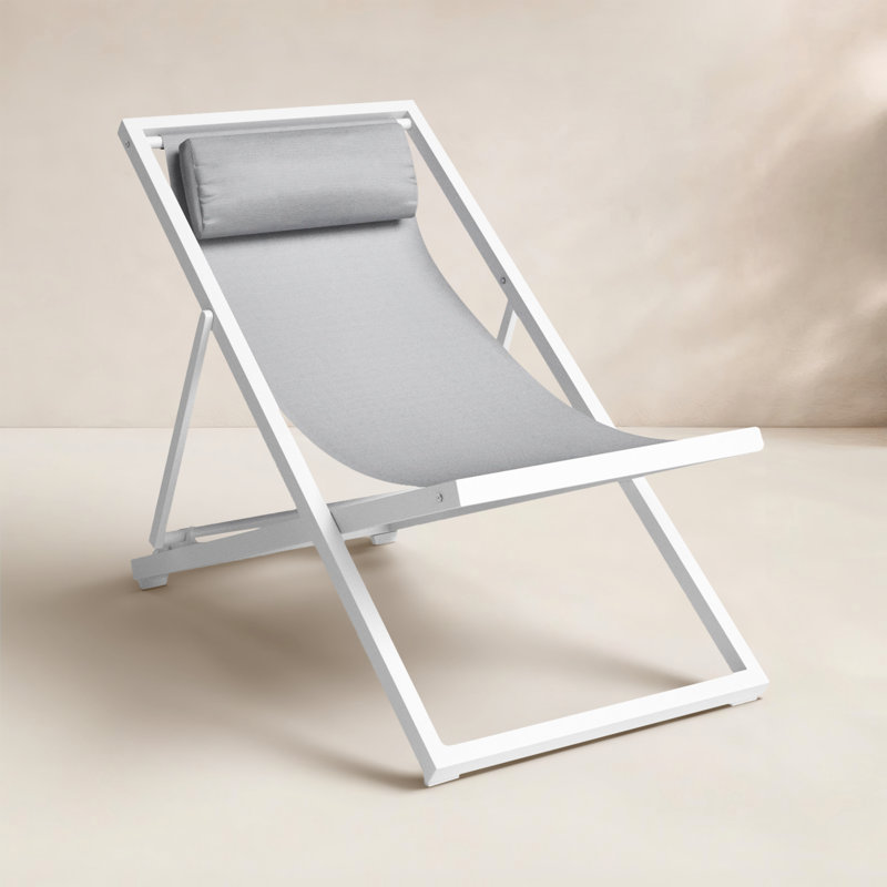 Chaise de patio Barbarella, Blanc