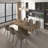 Expandable Dining Table With Storage Modern Minimalist Dining Table For 6-10 People
