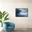 «Blue Pastels Abstract Shades» par Oliver Gal - impression encadrée-68786535-68786528