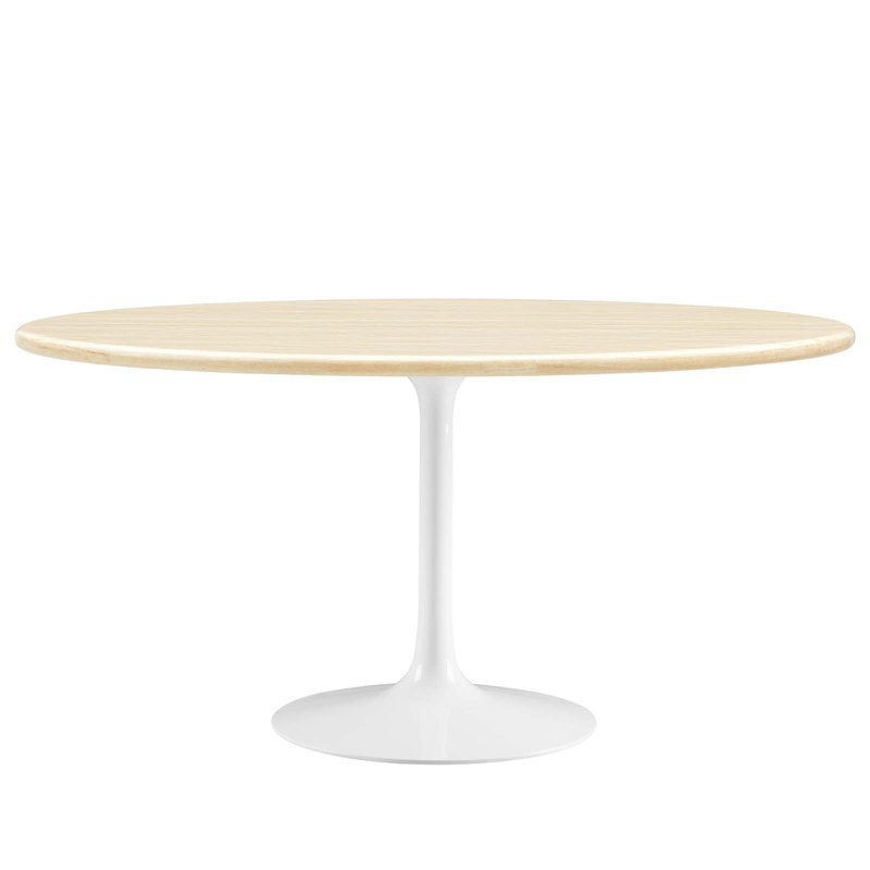 Modway Lippa Oval 35.5'' L x 60'' W, White