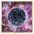 Toile avec cadre flottant or