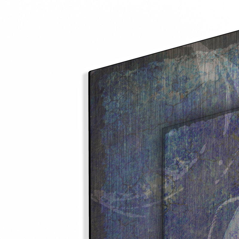 Hokku Designs «Beach House Life Saver» par Lightbox Journal, art mural en métal, H 36 po x l 36 po