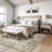 Washable Rug - Stain Resistant Area Rug, Ultra Thin Anti Slip Backing Rugs (Beige/Ivory)-402659516