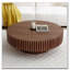 Table basse ronde avec piédestal robuste-990051730-990051734