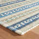 Long Slade Kit Kemp x Annie Selke Long Slade Indigo Handwoven Cotton Rug