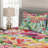 Farmhouse / Country Polyester Floral Coverlet-41894942