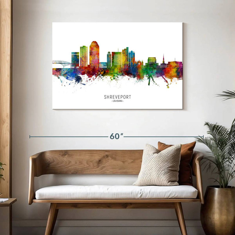 Nicci Shreveport, Louisiane, horizon I, H 30 po x l 45 po
