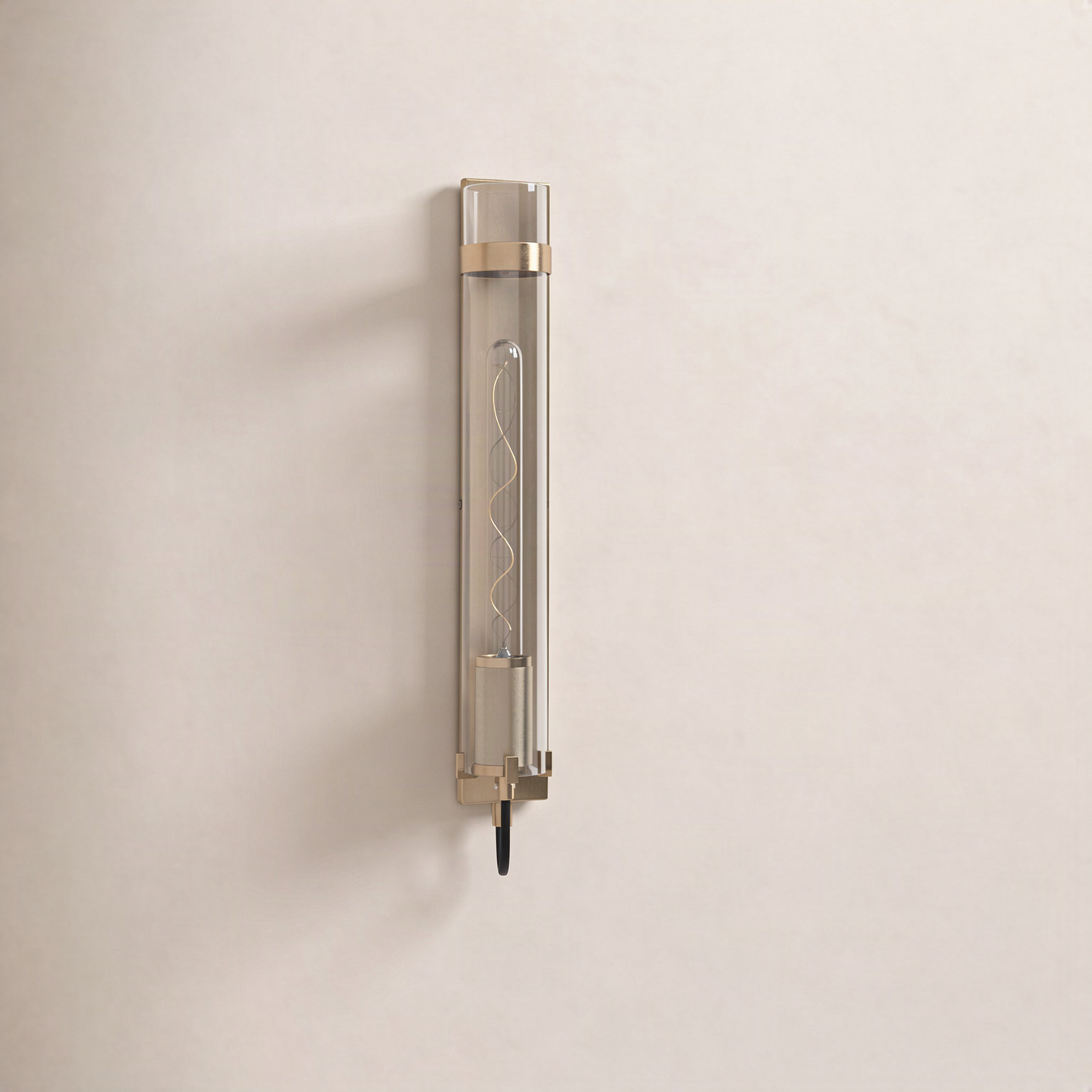 Cala LED Sconce, Heritage Brass
