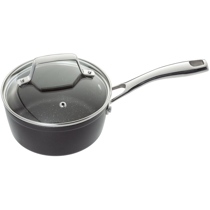 Rocktanium Non-Stick Aluminum Saucepan, 1.0 L