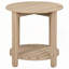 Table de bout en bois d'ingénierie Altos
