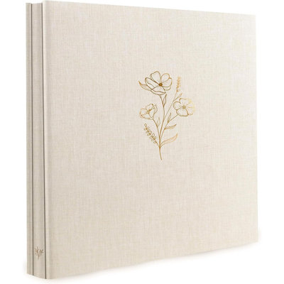 5 Pictures Per Page, 500 Pockets 4”x6” Picture Album, Linen Fabric Cover