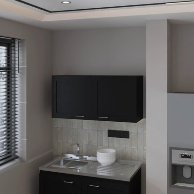 Kitchen Wall Cabinet With 2 Doors