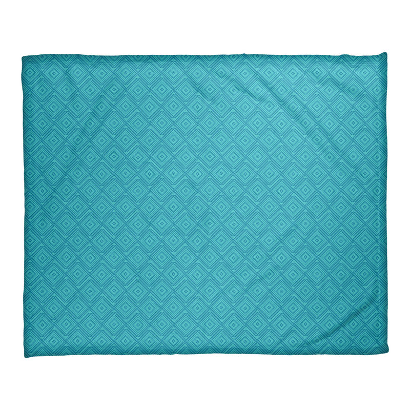 Couverture polaire Katelyn Elizabeth, l 52,5 po x L 62,5 po, Bleu