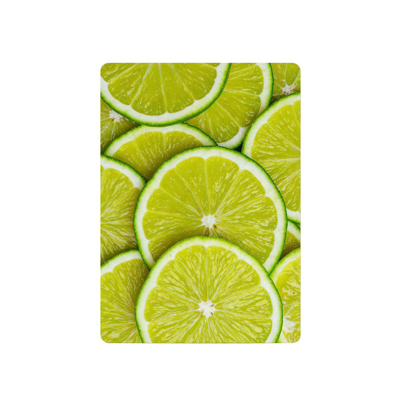 Tempered Glass Cutting Board, 7.9 x 11.8 inches | 100% Antibacterial, Easy-Clean Surface, Non-Slip Silicone Feet | Perfect for Food Prep & Serving, Durable & Stylish Kitchen Essential, Not Dishwasher Safe