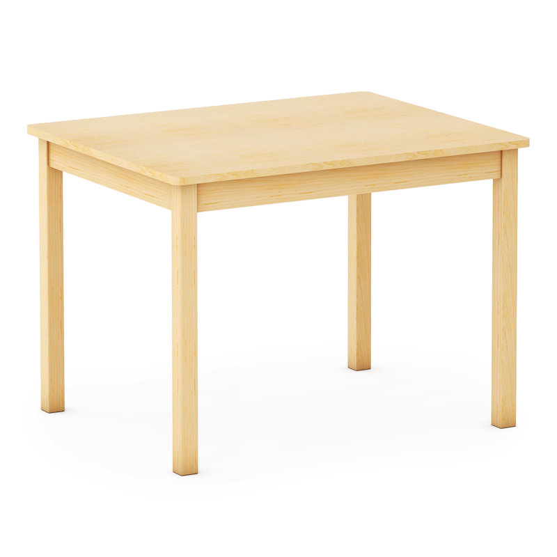 EdQ Classroom Table 24 x 30 with 22" legs, 22" H x 30" L x 24" W